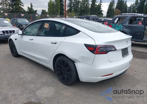 2021 Tesla Model 3 Standard Range Plus Rear-Wheel Drive from USA, damaged, VIN 5YJ3E1EA5MF867407